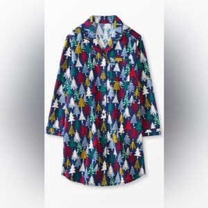 Hanna Andersson - Women's Holiday Flannel Night Shirt - XXL